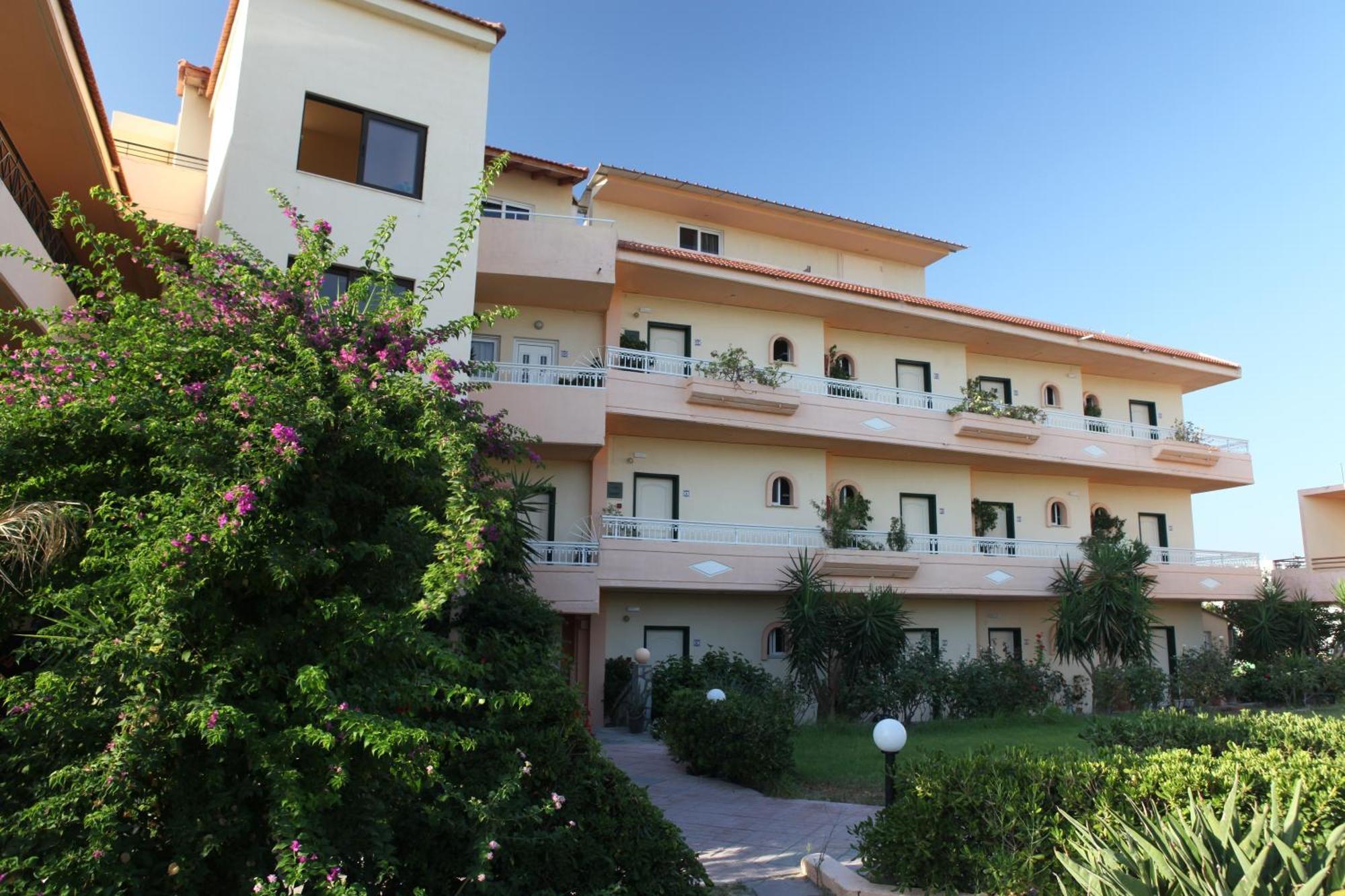 Lyristis Dinos Studios & Apartments Faliraki Bagian luar foto